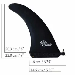 Riding Not Hiding ECO 8" Fin - Universal Fit 10 Riding Not Hiding ECO 8" Fin - Universal Fit -UK Surf Sales 2024 8inch eco black