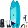 Adventum 10'6 X 32" Paddleboard 2023 - Teal -UK Surf Sales 2024 adventum 106 teal paddleboard package