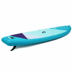 Adventum 10'8 X 34" Paddleboard 2023 - Teal -UK Surf Sales 2024 adventum 108 teal paddleboard tail