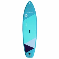 Adventum 10'8 X 34" Paddleboard 2023 - Teal -UK Surf Sales 2024 adventum 108 teal paddleboard top