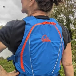 Palm Peyto Buoyancy Aid - Cobalt -UK Surf Sales 2024 back of blue peyto ba 1