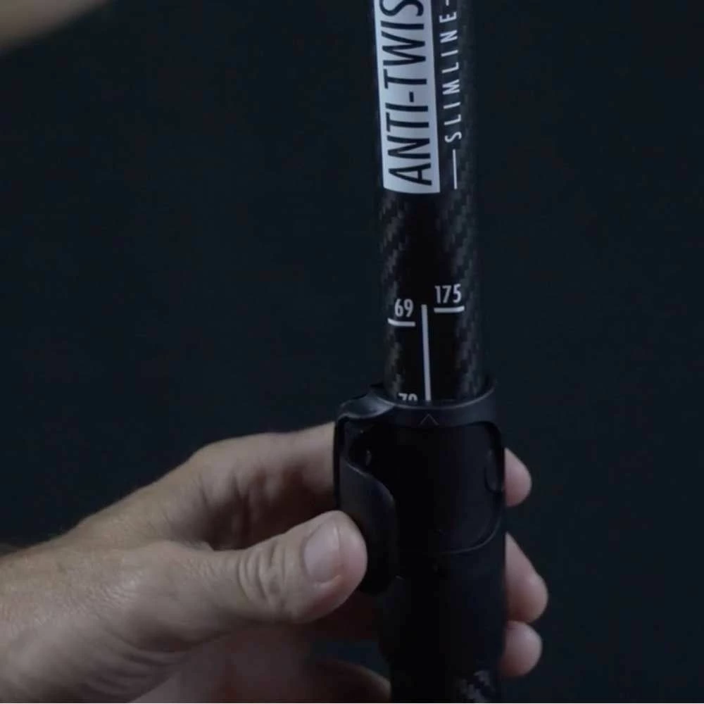 Black Project Lava 90% 2 Piece Adjustable Carbon Paddle - 2023 9 Black Project Lava 90% 2 Piece Adjustable Carbon Paddle - 2023 - Image 8