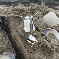 Paddle Ring In Silver -UK Surf Sales 2024 board and paddle and ring best