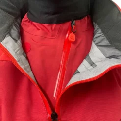 Palm Bora Unisex Jacket - Chilli Red -UK Surf Sales 2024 bora jacket front detail 1