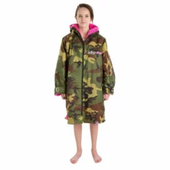 Dryrobe Long Sleeve - Camo / Pink 15 Dryrobe Long Sleeve - Camo / Pink -UK Surf Sales 2024 camo pink 2
