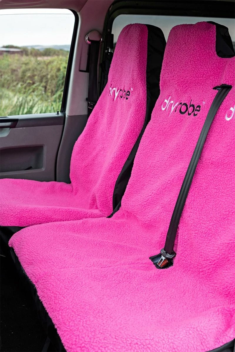 Dryrobe Car Seat Cover - Pink 4 Dryrobe Car Seat Cover - Pink - Image 2