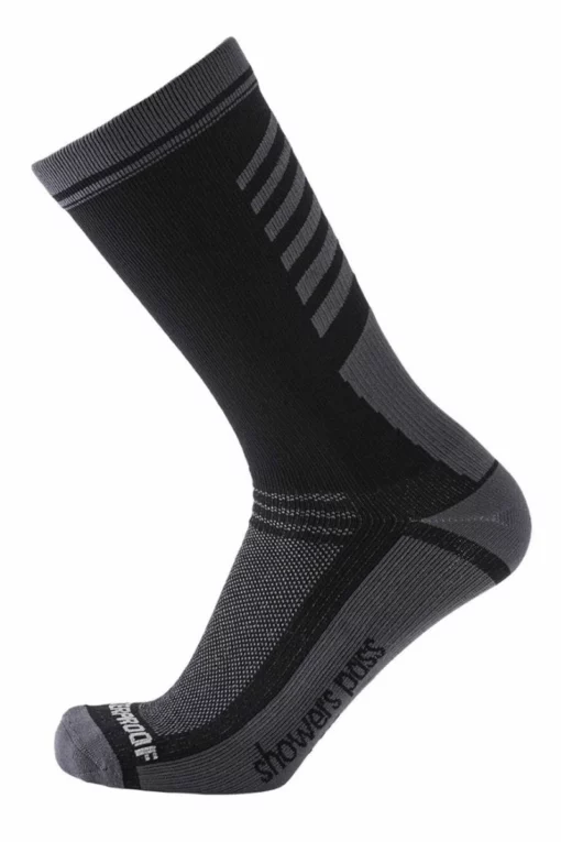 Showers Pass Lightweight Waterproof Paddle Board Socks - Black -UK Surf Sales 2024 crosspoint lightweigt waterproof socks black paddle board socks