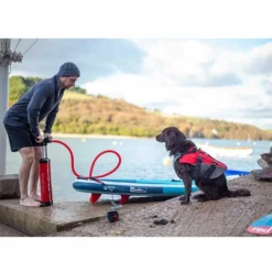 Red Original - Dog Buoyancy Aid -UK Surf Sales 2024 dog bouyancy aid 4