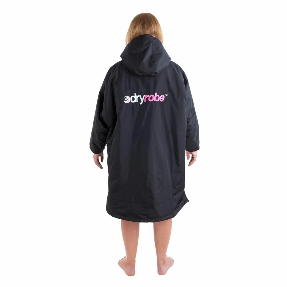 Dryrobe Long Sleeve - Black / Pink 8 Dryrobe Long Sleeve - Black / Pink - Image 6