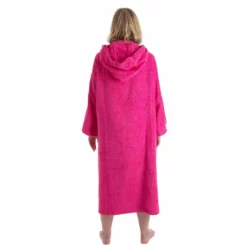 Dryrobe Towelling Changing Robe - Pink -UK Surf Sales 2024 dryrobe towel pink 10