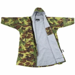 Dryrobe Long Sleeve - Camo / Grey -UK Surf Sales 2024 dryrobe camo grey long sleeve