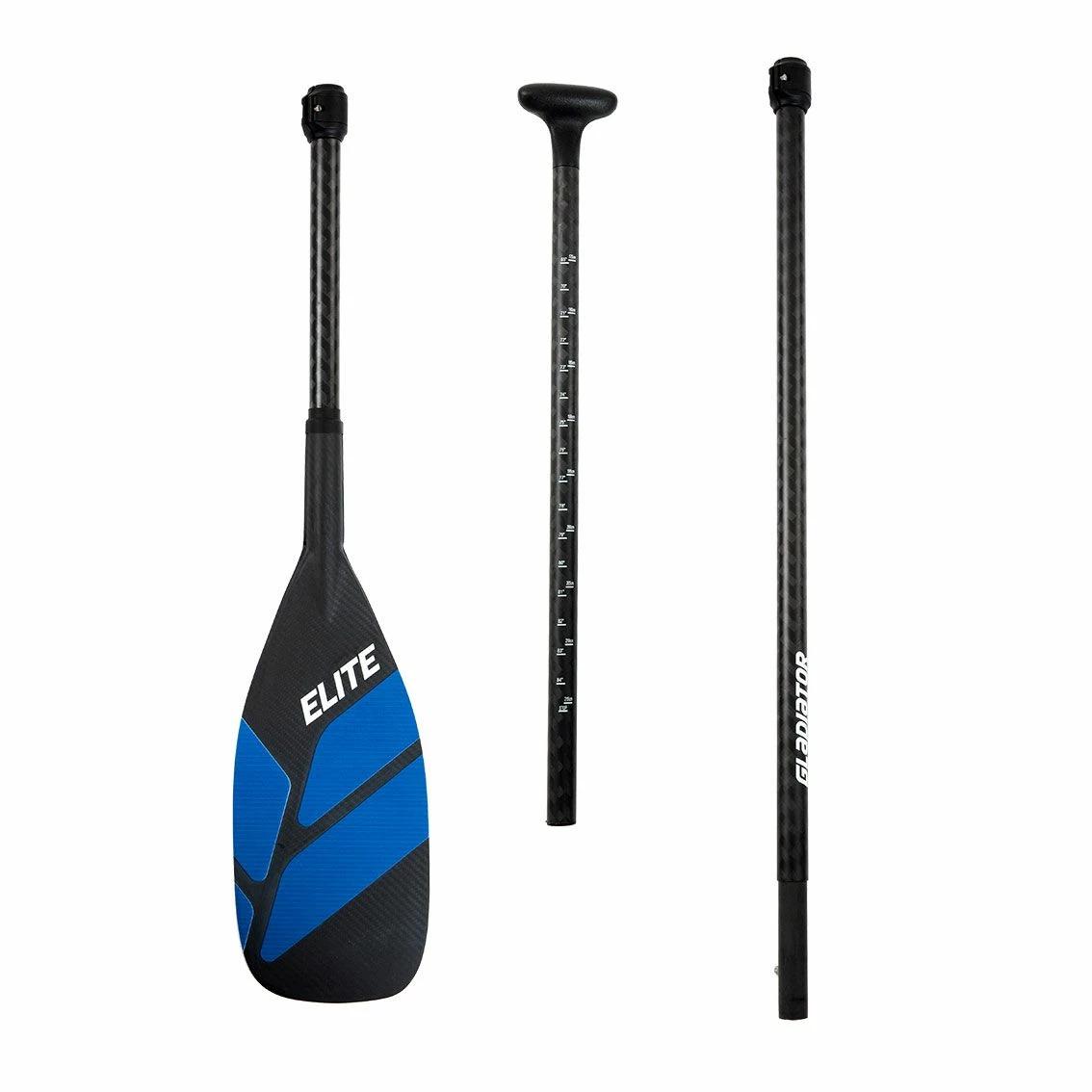 Gladiator Carbon 3pc Paddle - Blue 4 Gladiator Carbon 3pc Paddle - Blue - Image 2
