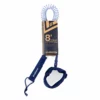 Gladiator SUP 8ft Coiled Flat Water Leash - Blue -UK Surf Sales 2024 elite leash 22