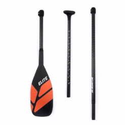 Gladiator Carbon 3pc Paddle - Red -UK Surf Sales 2024 elite paddle red