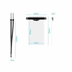 Fidlock Self Sealing Waterproof Phonecase - Medium -UK Surf Sales 2024 fidlock dry bag medi protective cover sup case transparent measurements