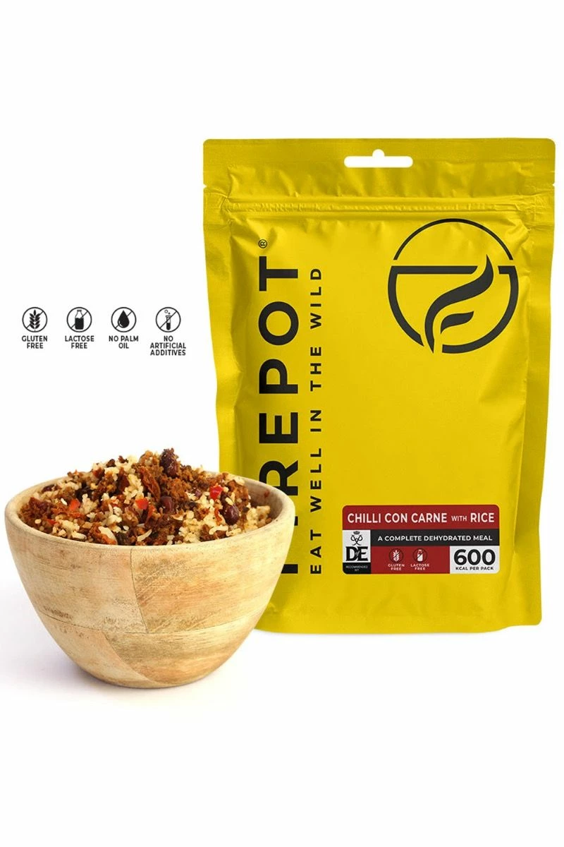 Firepot - Chilli Con Carne And Rice - 135g 3 Firepot - Chilli Con Carne And Rice - 135g