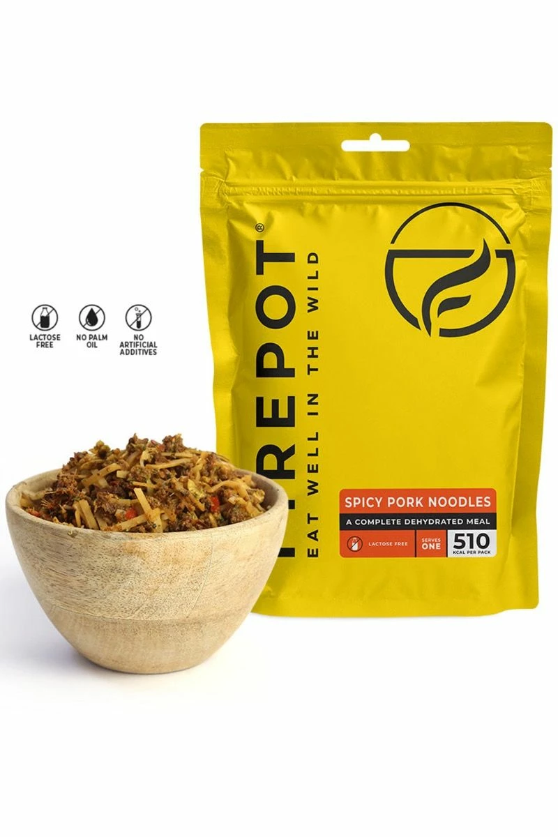 Firepot - Spicy Pork Noodles - 105g 3 Firepot - Spicy Pork Noodles - 105g