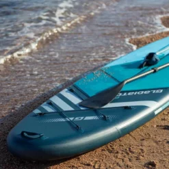 Gladiator Pro 10'8 X 34" Paddleboard 2023 -UK Surf Sales 2024 gladiator 10 6 on beach front 1