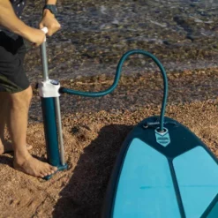 Gladiator Pro 10'6 X 32" Paddleboard 2023 -UK Surf Sales 2024 gladiator back of 10 6 inflated