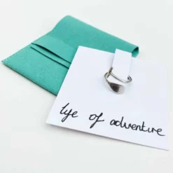 Paddle Ring In Silver