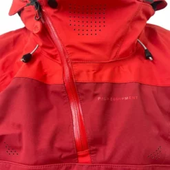 Palm Bora Unisex Jacket - Chilli Red -UK Surf Sales 2024 jacket boro front detail 1