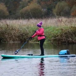 Red Paddle Co. Red Paddle Co Voyager 12' X 28" Paddleboard 2022 -UK Surf Sales 2024 level 6 neoprene sobrio pink jacket paddle 1