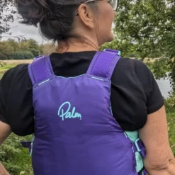 Palm Meander Women's Buoyancy Aid - Purple -UK Surf Sales 2024 meander ladies purple back