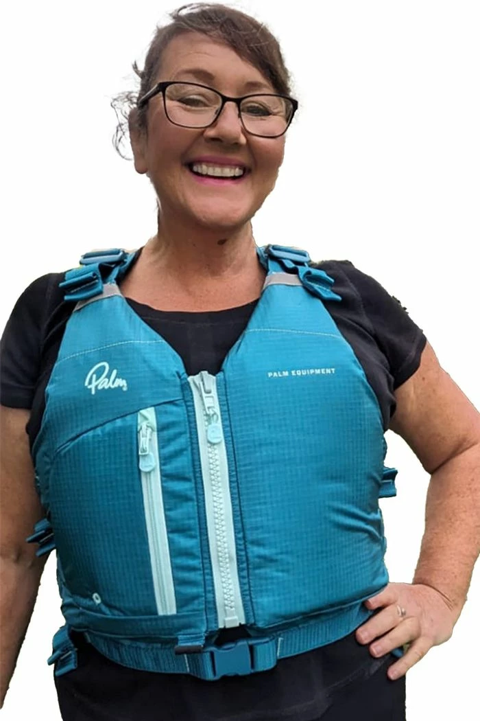 Palm Meander Women's Buoyancy Aid - Teal 3 Palm Meander Women's Buoyancy Aid - Teal
