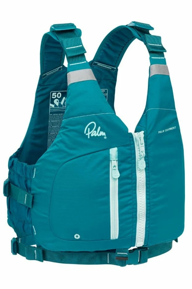 Palm Meander Women's Buoyancy Aid - Teal 4 Palm Meander Women's Buoyancy Aid - Teal - Image 2