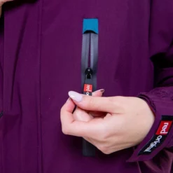 Red Original Pro Changing EVO Jacket - Long Sleeve - Mulberry Wine -UK Surf Sales 2024 mulberry wine red original changing12