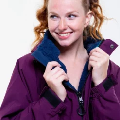 Red Original Pro Changing EVO Jacket - Long Sleeve - Mulberry Wine -UK Surf Sales 2024 mulberry wine red original changing13