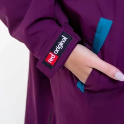 Red Original Pro Changing EVO Jacket - Long Sleeve - Mulberry Wine -UK Surf Sales 2024 mulberry wine red original changing17