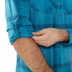 NRS Long-Sleeve Paddle Shirt - Fjord -UK Surf Sales 2024 nrs long sleeve paddle shirt1