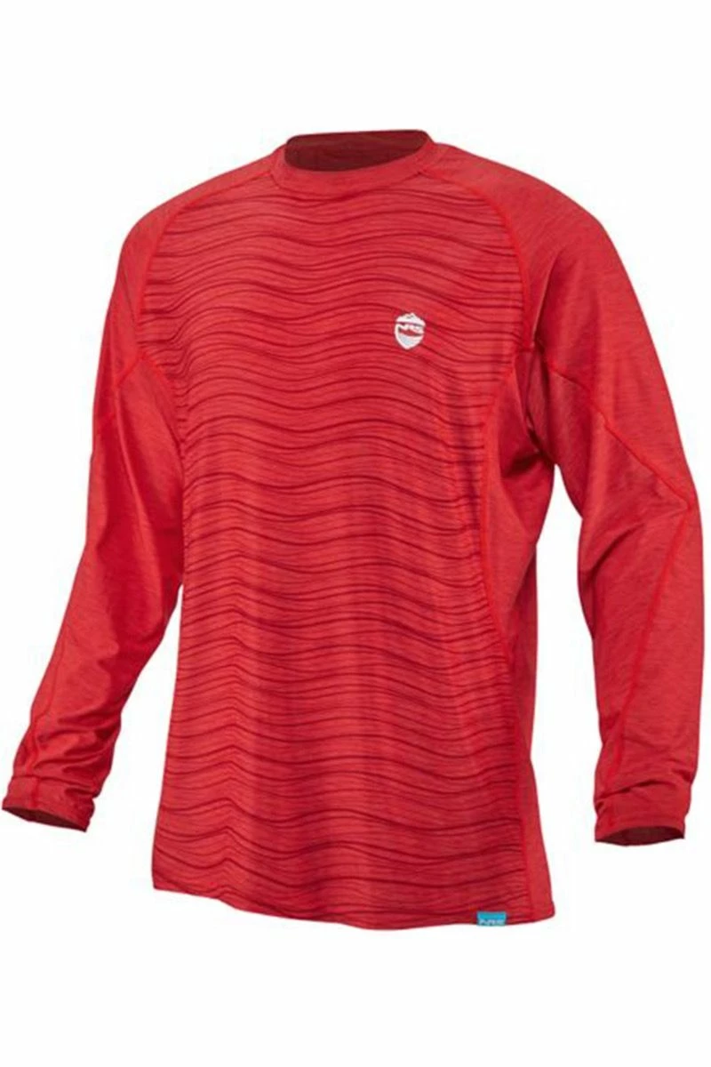 NRS H2Core Silkweight Long Sleeve Top - Salsa 3 NRS H2Core Silkweight Long Sleeve Top - Salsa