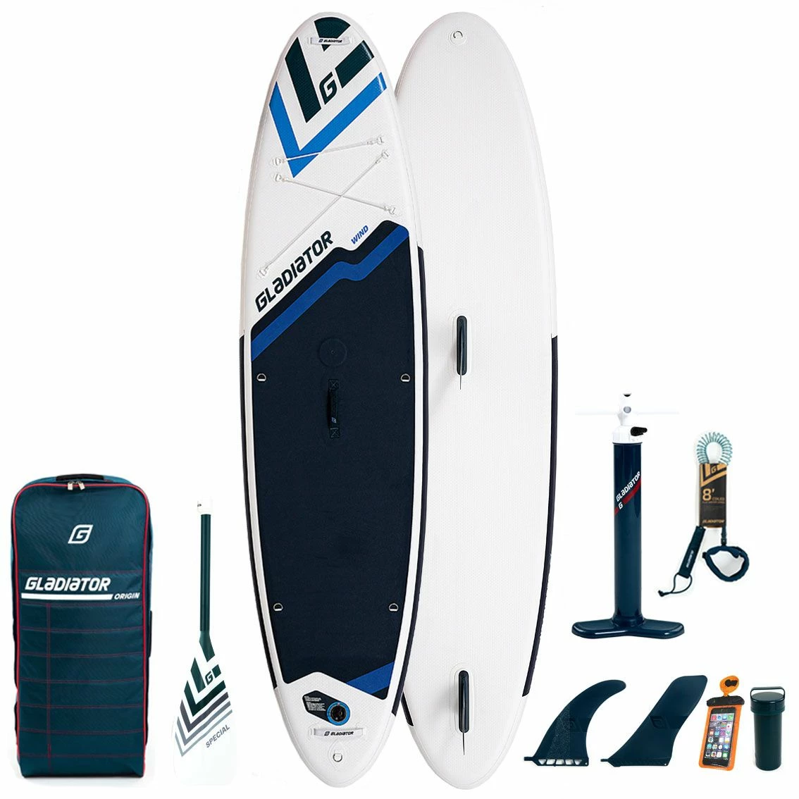 Gladiator 4-in-1 Allround 10'7 X 32" Paddle Board 2023 3 Gladiator 4-in-1 Allround 10'7 X 32" Paddle Board 2023