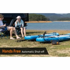 Outdoor Masters Shark II - Electric Paddleboard Pump -UK Surf Sales 2024 outdoor master pump 5