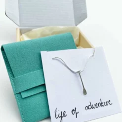 Paddle Pendant In Silver