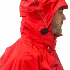 Palm Bora Unisex Jacket - Chilli Red -UK Surf Sales 2024 palm boro side 1