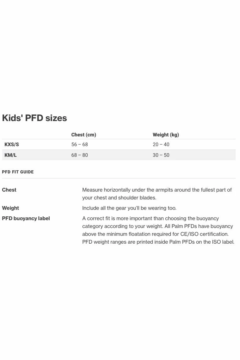 Palm Quest Kids Buoyancy Aid - 20 - 40KG 4 Palm Quest Kids Buoyancy Aid - 20 - 40KG - Image 2