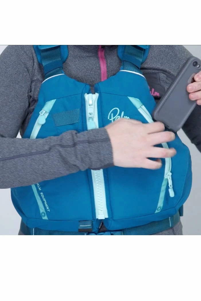 Palm Peyto Buoyancy Aid - Women's Fit - Teal 7 Palm Peyto Buoyancy Aid - Women's Fit - Teal - Image 5