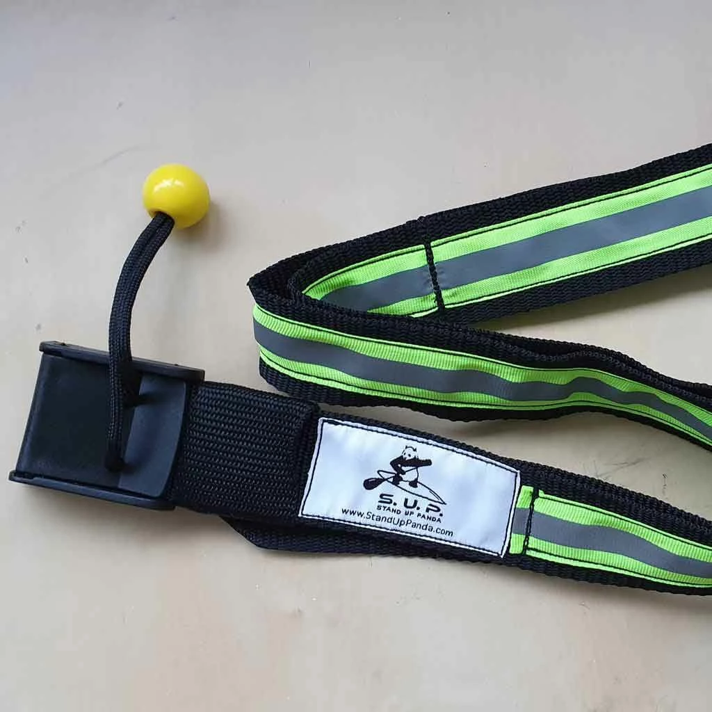 Panda Quick Release SUP Leash Waist Belt - Hi Viz 3 Panda Quick Release SUP Leash Waist Belt - Hi Viz