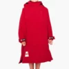 Red Original Kids Waterproof Poncho - Red -UK Surf Sales 2024 poncho red 3