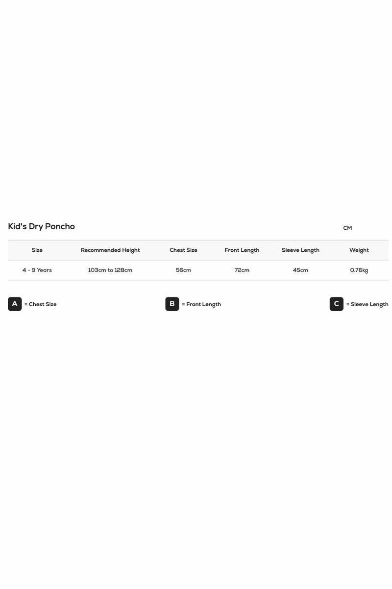 Red Original Kids Waterproof Changing Robe - Red 8 Red Original Kids Waterproof Changing Robe - Red - Image 6