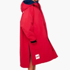 Red Original Kids Waterproof Changing Robe - Red 10 Red Original Kids Waterproof Changing Robe - Red -UK Surf Sales 2024 red kids changing robe 4