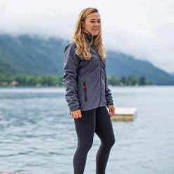 Red Original - Ladies Active Jacket -UK Surf Sales 2024 red ladies jacket 2