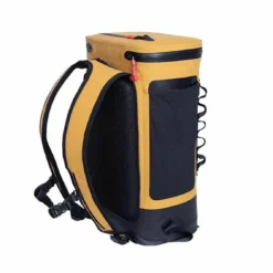 Red Original Cool Bag Backpack 15L - Mustard -UK Surf Sales 2024 red original coolbag backpack mustard studio back side