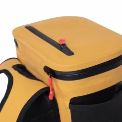 Red Original Cool Bag Backpack 15L - Mustard -UK Surf Sales 2024 red original coolbag backpack mustard zip