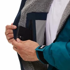 Red Original Pro Changing EVO Jacket - Long Sleeve - Teal -UK Surf Sales 2024 red original evo long sleeve 2022 inside pocket detail