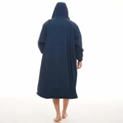 Red Original Pro Changing EVO Jacket - Long Sleeve - Navy -UK Surf Sales 2024 red original evo navy changing robe 2022 back