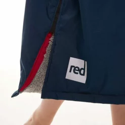 Red Original Pro Changing EVO Jacket - Long Sleeve - Navy -UK Surf Sales 2024 red original evo navy changing robe 2022 stretch side panel